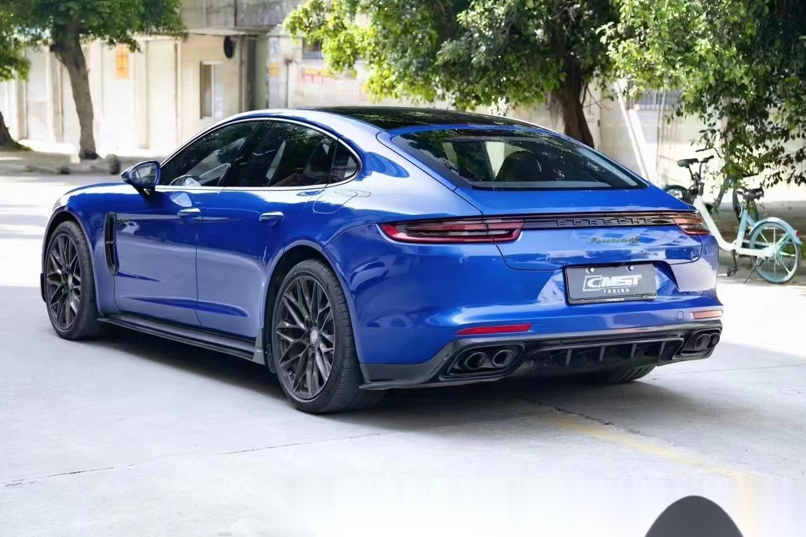 保时捷帕拉梅拉| 77 cmst碳纤包围套件改装案例94