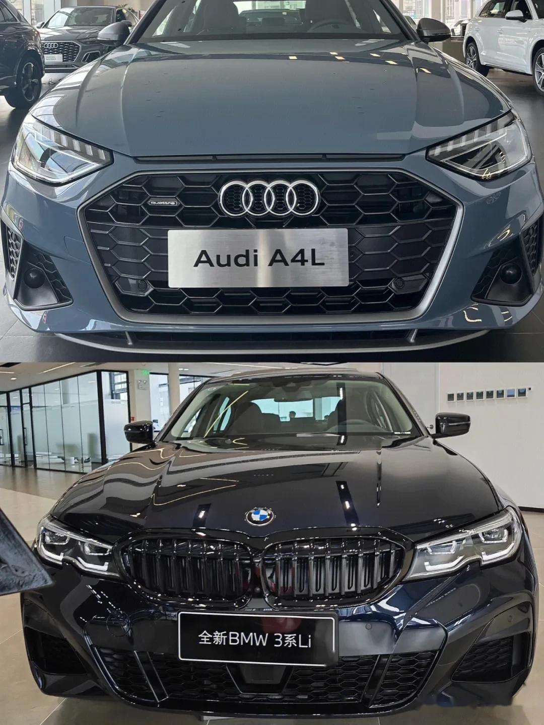 >易车>社区>宝马3系社区>奥迪a4lpk宝马3系,两款豪华b级车,对比后得出