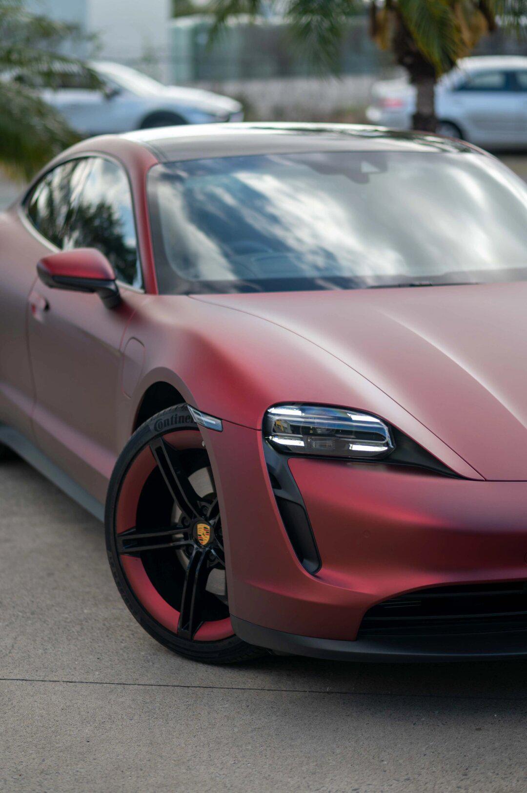 改色贴膜 保时捷taycan