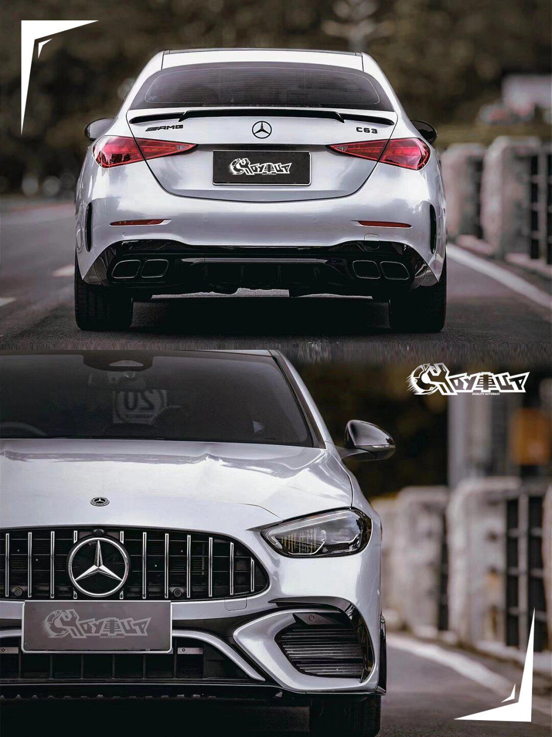 新款c级w206 c63套件 改装热潮97_奔驰c级社区_易车社区