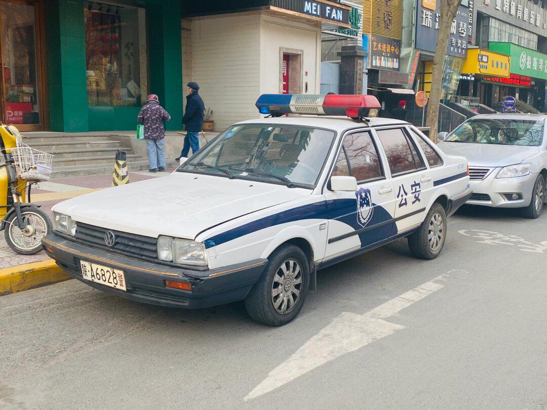 西安经典santana制式警车