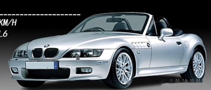 宝马z3是一款经典的敞篷跑车,备受喜爱.