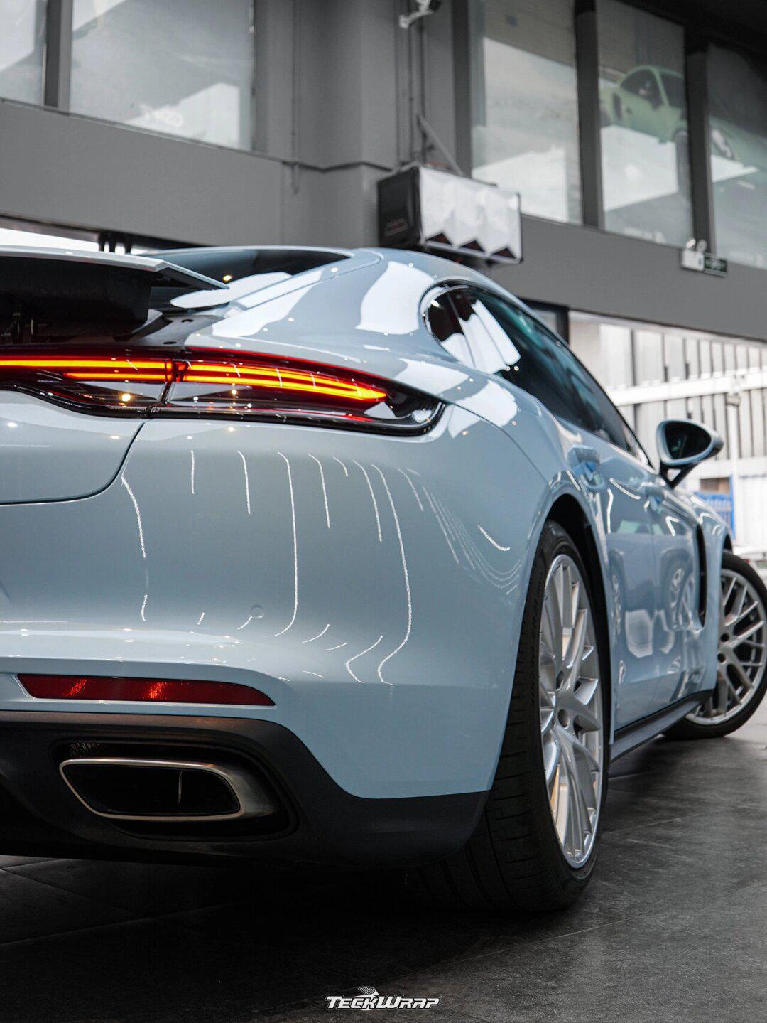 保时捷帕拉梅拉-冰川蓝_保时捷panamera社区_易车社区