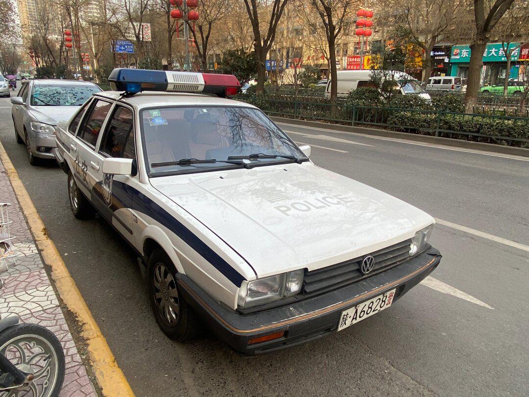 西安经典santana制式警车