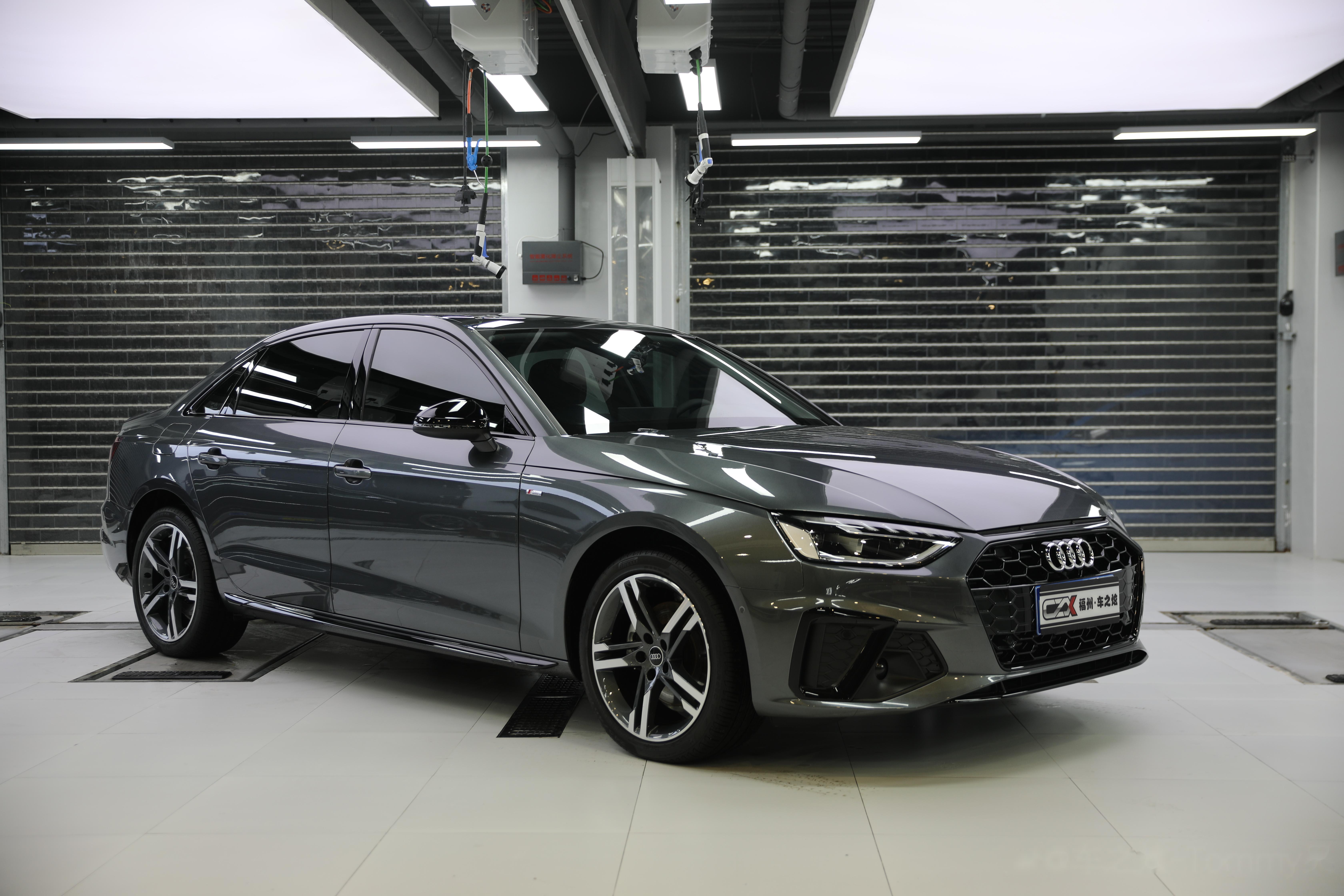 奥迪a4l透明膜 bop风狂者系列隐形车衣完工 买上车衣险 刮蹭无需自掏