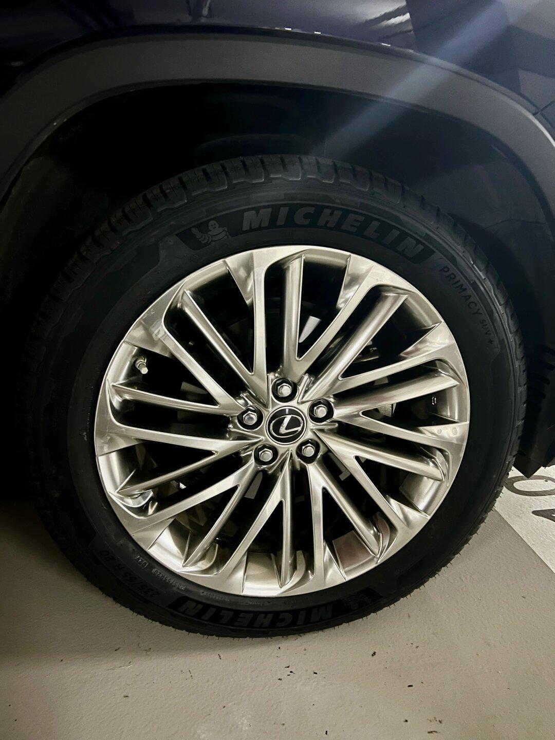 凌志rx450hl换米其林胎后感受