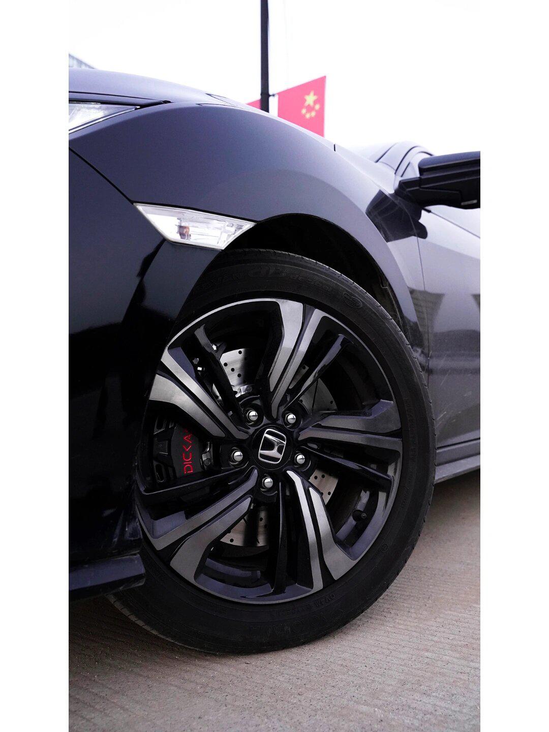 思域原车轮毂能过的刹车 你见过吗99