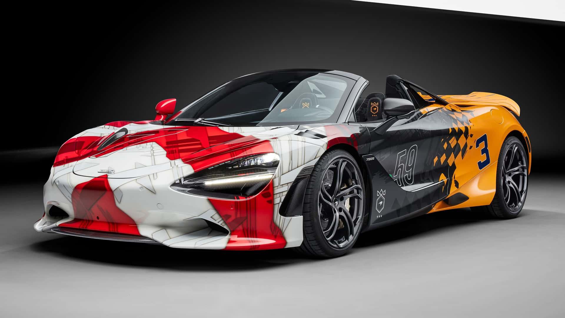 迈凯伦mso 750s "with 3-7-59 theme"特别版发布,名字来