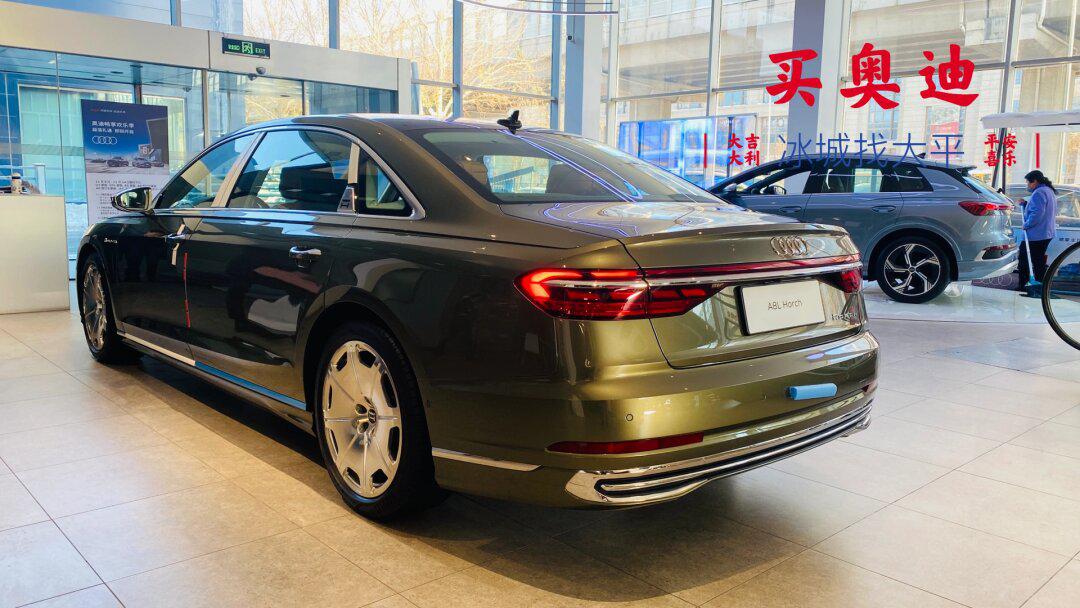 97奥迪旗舰轿车-a8霍希版(horch)橡木绿哇塞