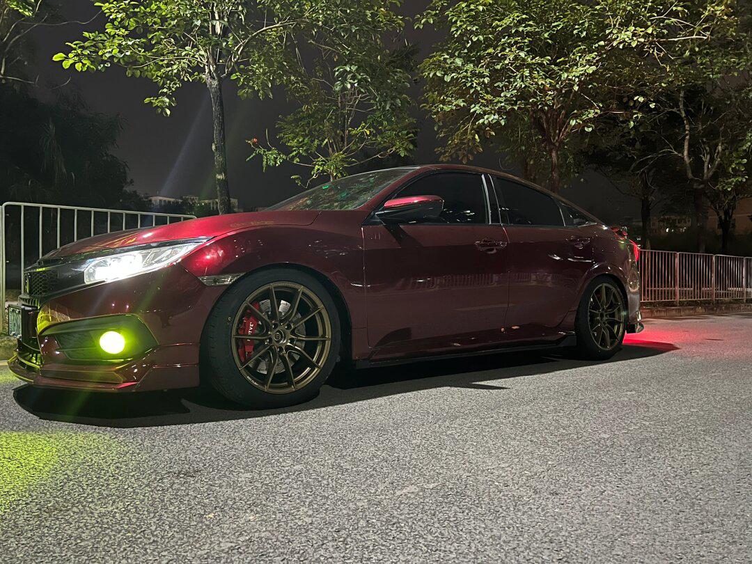 十代思域刹车轮毂升级