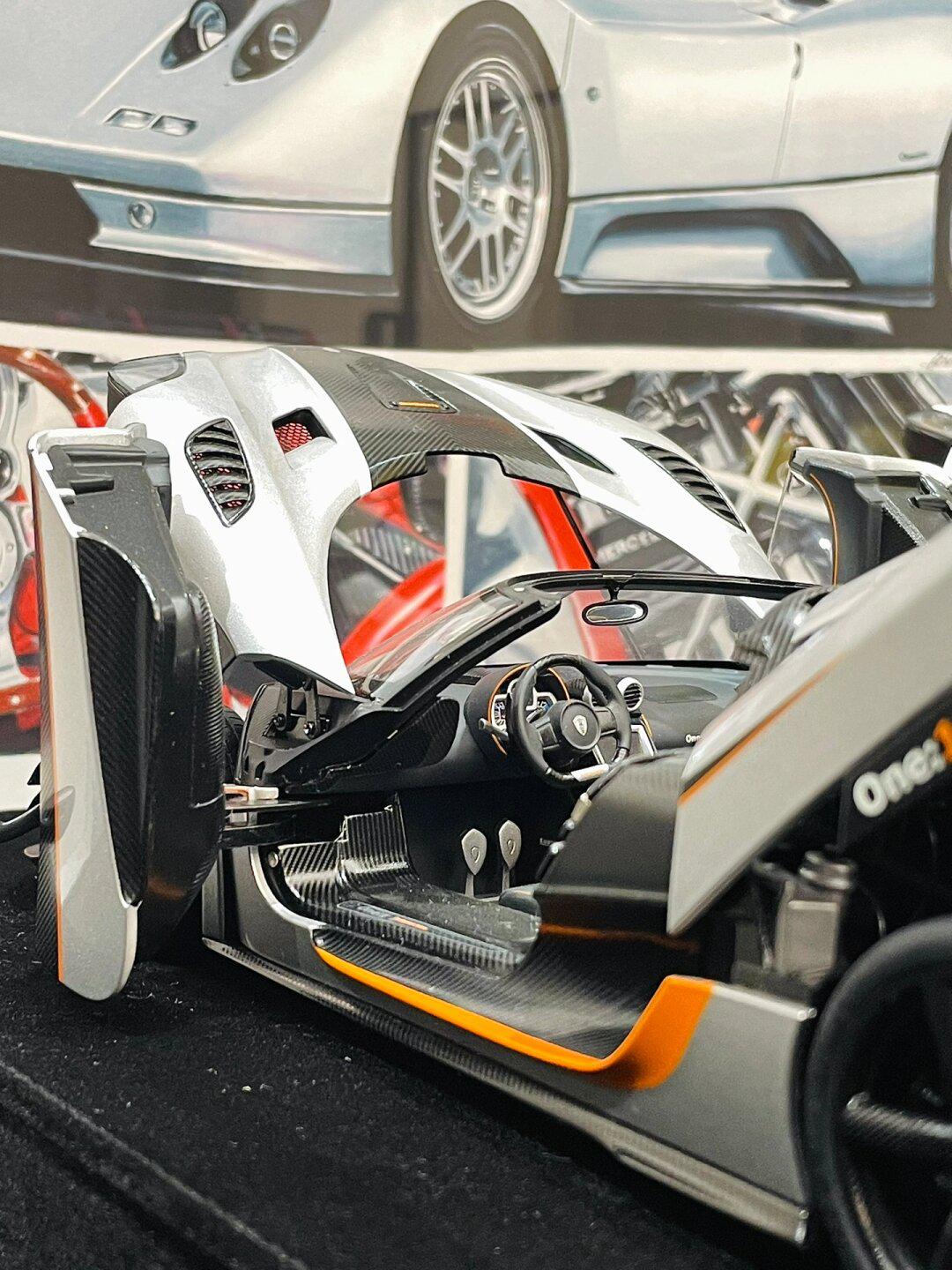 模型柜收藏|北欧幽灵koenigsegg one:1