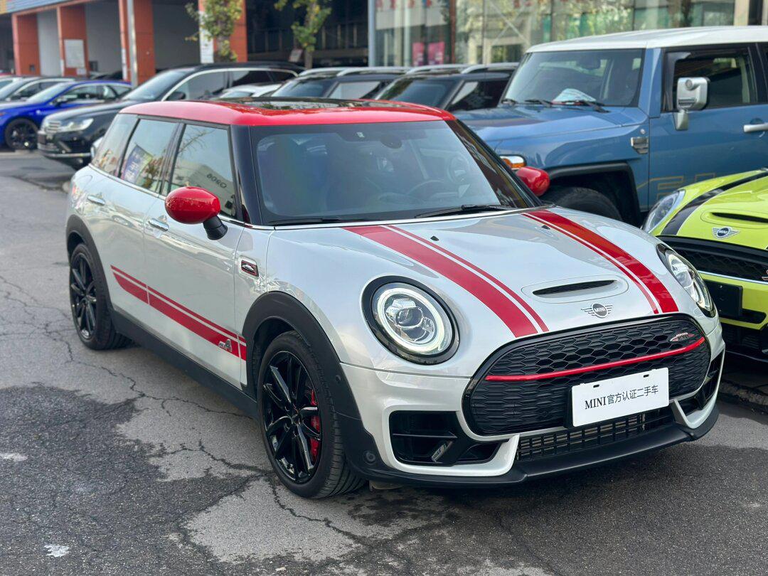 2021年 mini clubman jcw 四驱 细白银 满配 座椅加热 哈曼