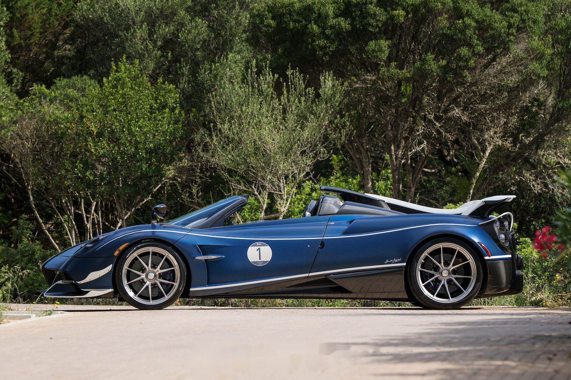 pagani huayra roadster 为了庆祝帕加尼成立25周年,品牌推