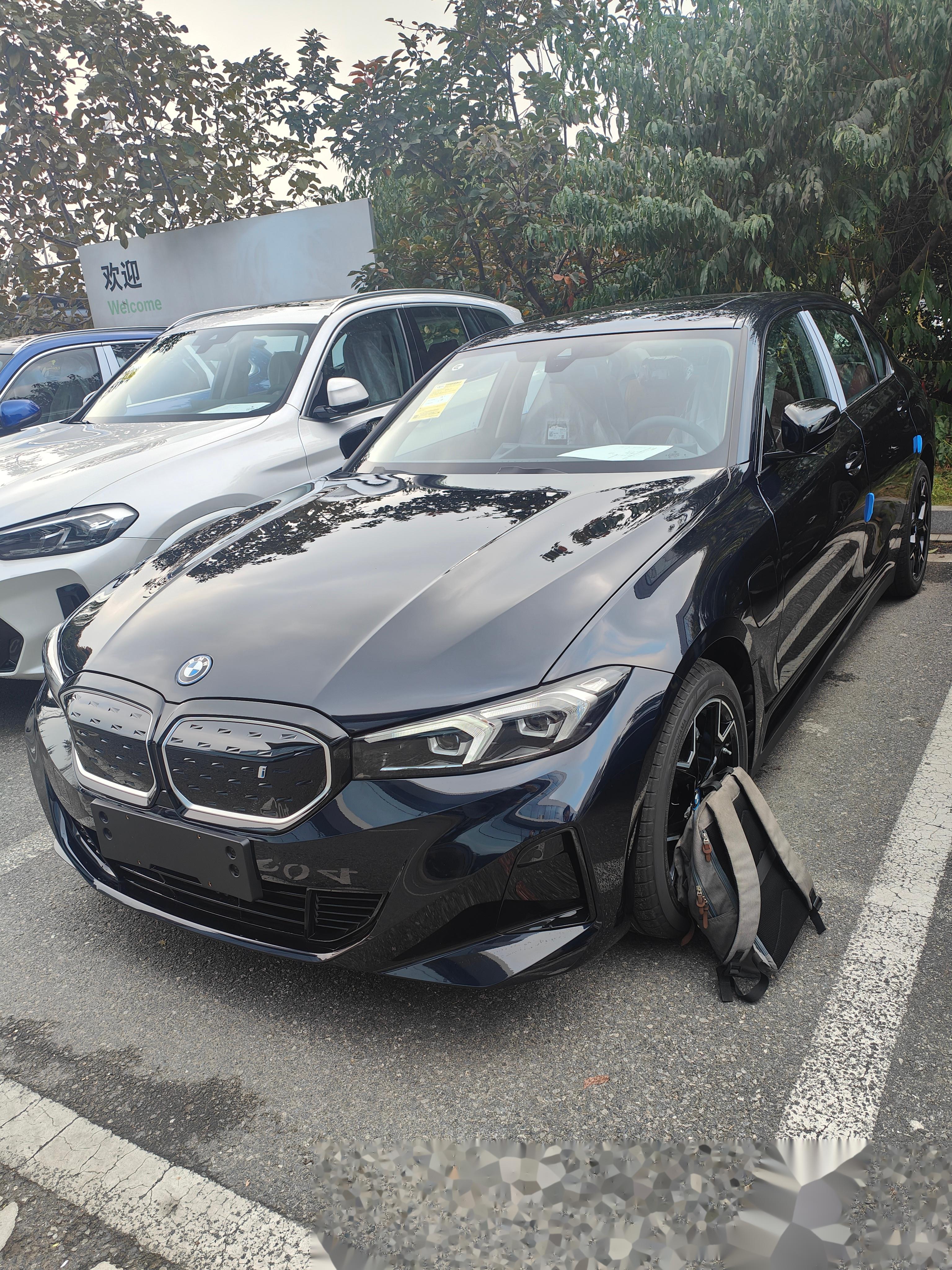 合肥新车验车之宝马3系电动车型e-40l 说来大家可能不信,这位车友今天