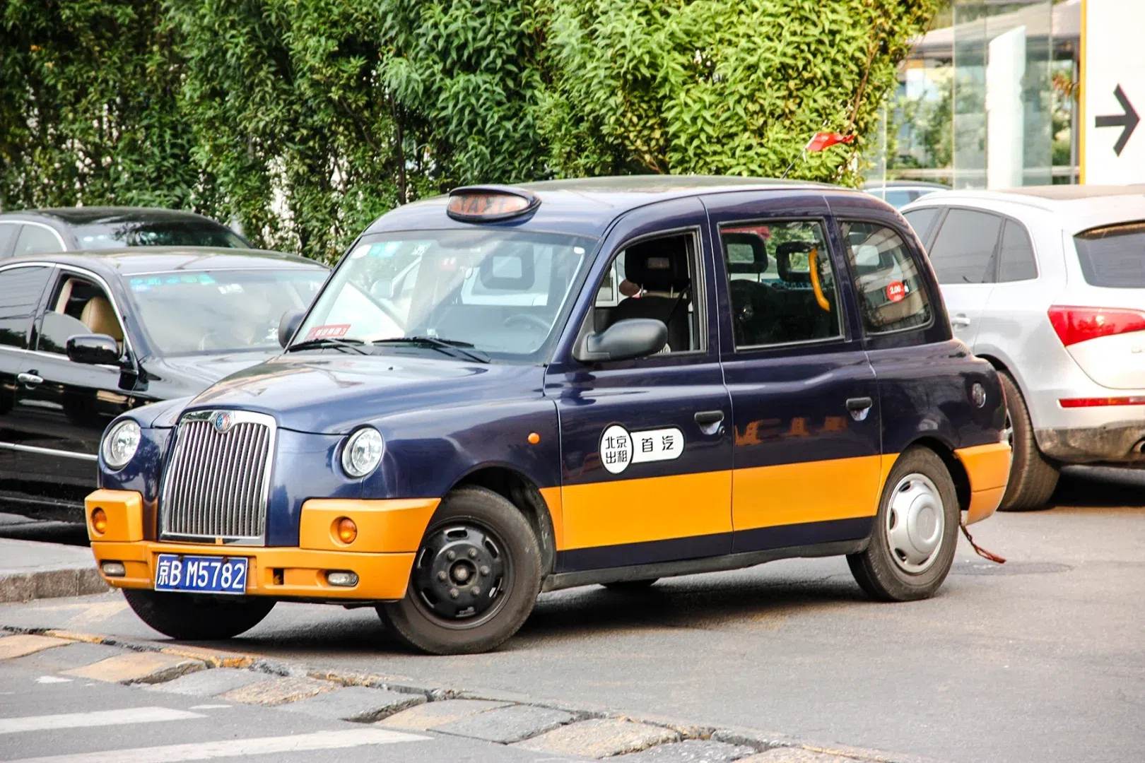 北京曾经的英伦tx4出租车