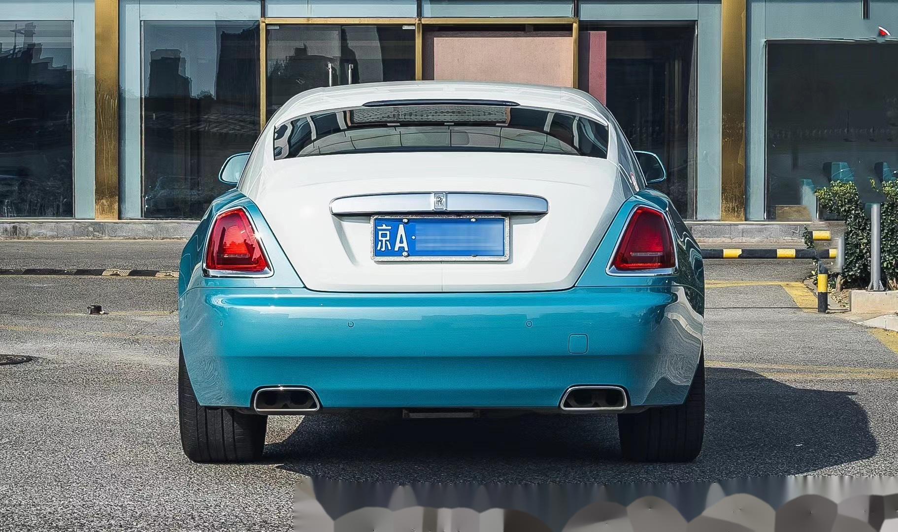 新到19年11月劳斯莱斯魅影北京个人一手32万公里配色高级精品车况