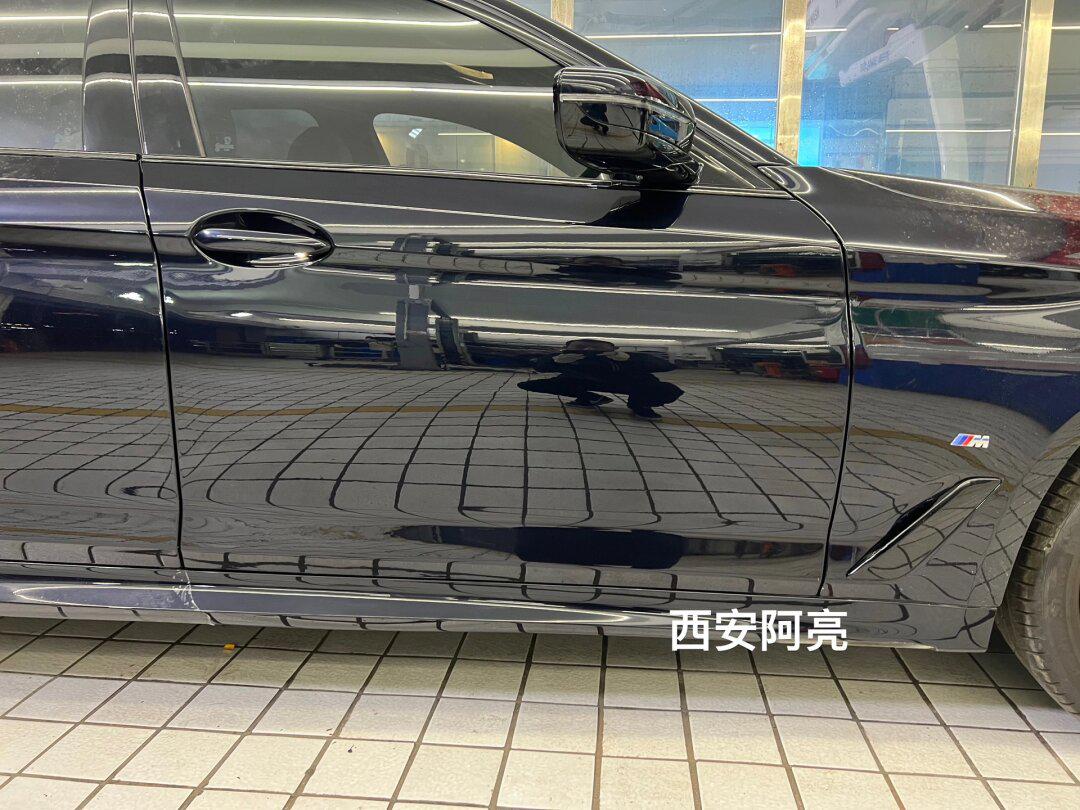 《宝马530》铝合金车门凹陷修复案例_宝马5系社区_易车社区