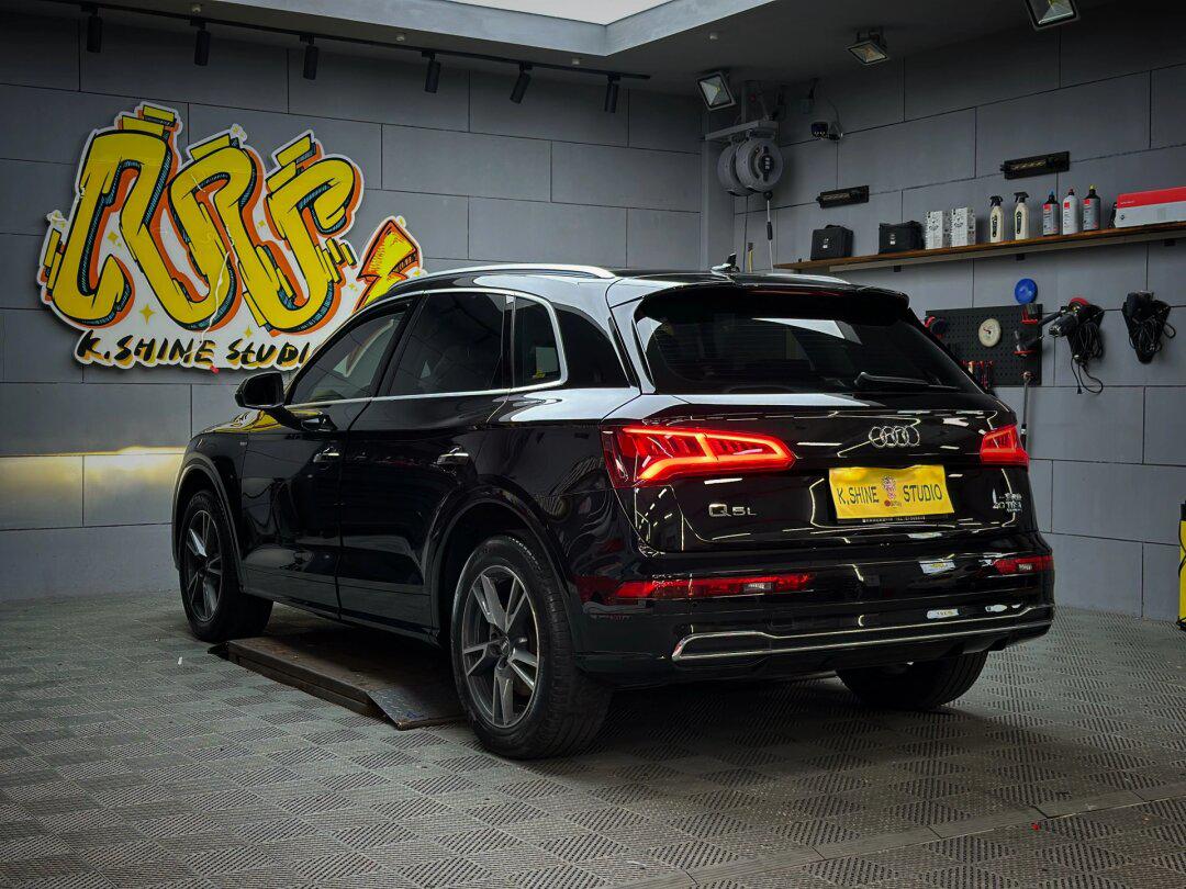 奥迪q5改色撕了撕了,换装隐形车衣97