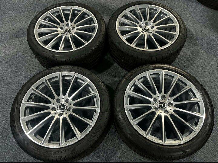 奔驰s450原厂原装20寸锻造轮毂一套带轮胎