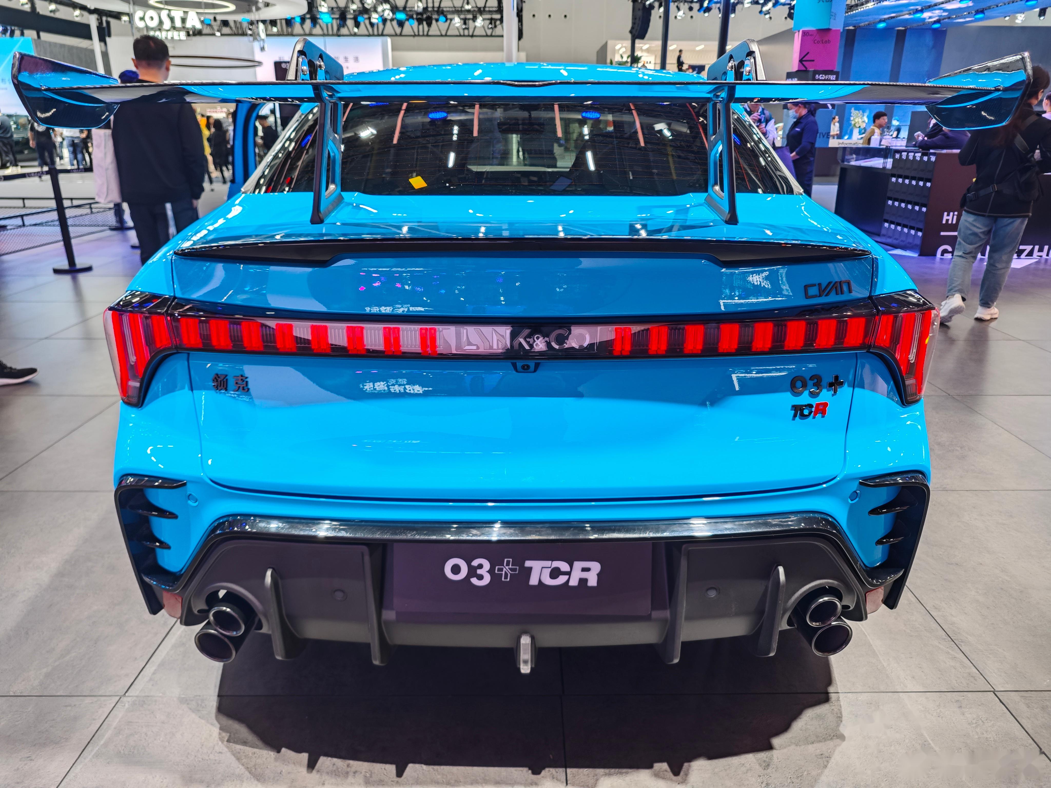 领克03  tcr,自带防滚架,看完走不动道了.