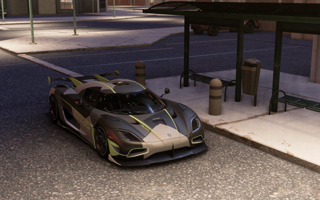 科尼赛克agera rs-"战列前线"涂装