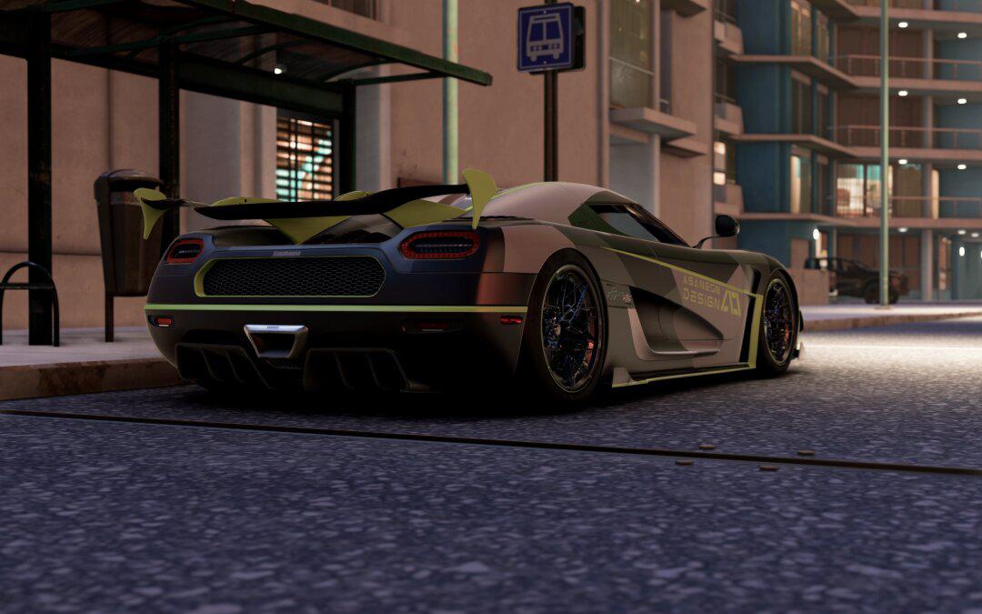 科尼赛克agera rs-"战列前线"涂装