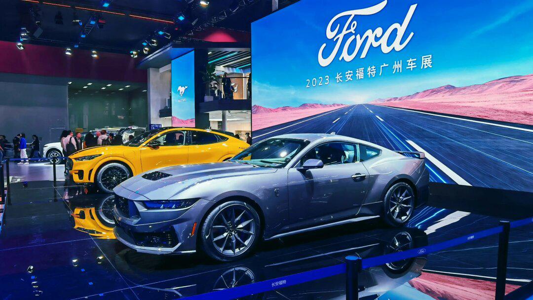广州车展福特全新mustang