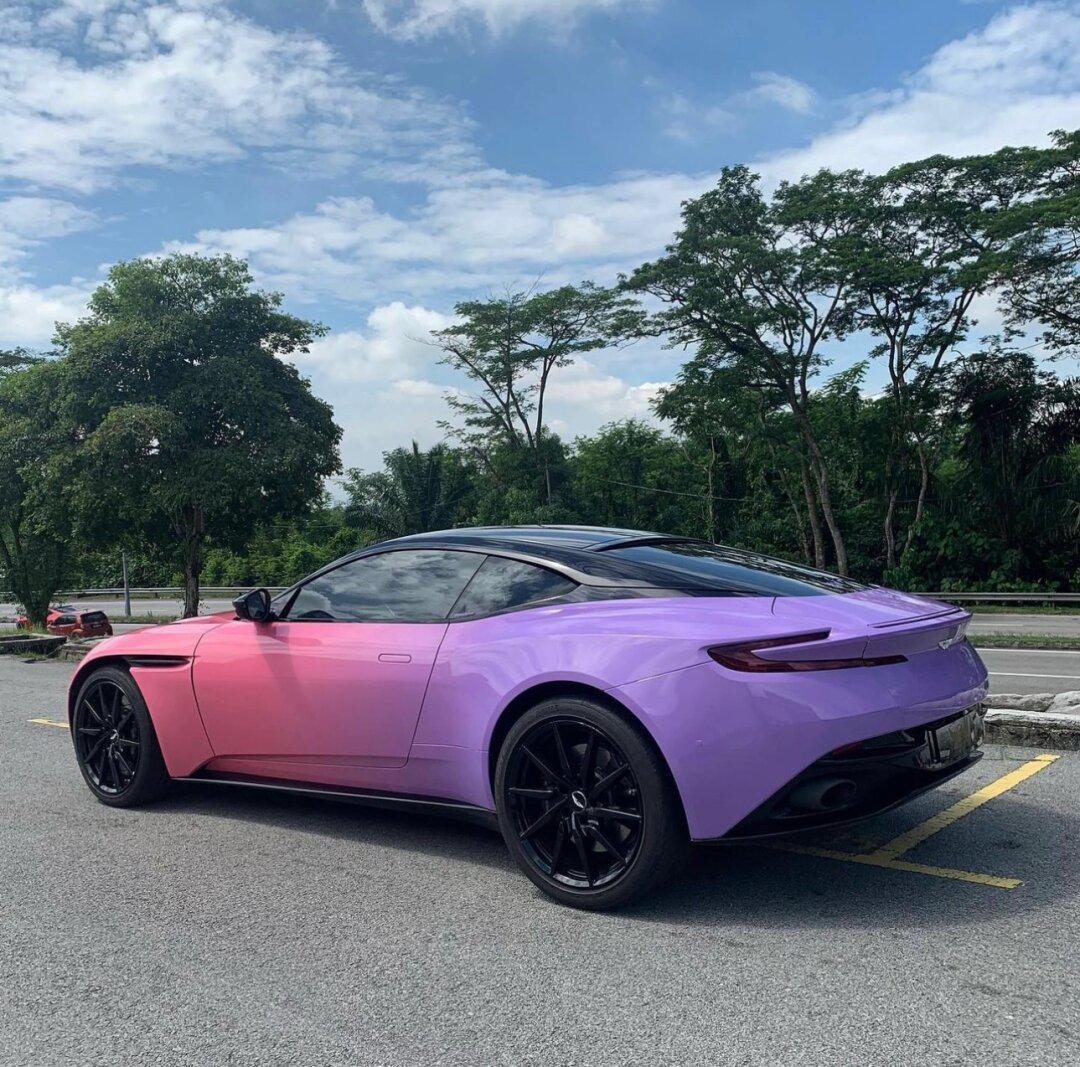 阿斯顿·马丁 db11 冰淇淋90渐变改色93