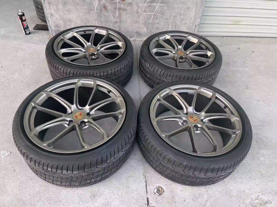22寸保时捷卡宴gts cayenne turbo花瓣轮毂