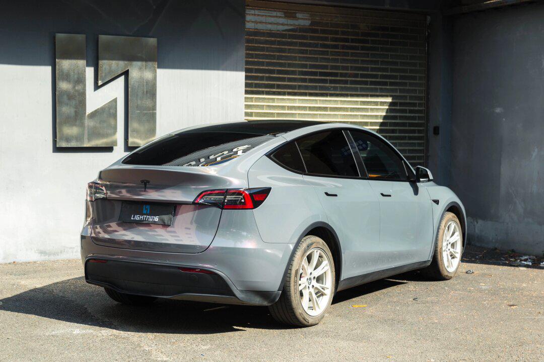 78特斯拉model y改色 案例| 星空魅影