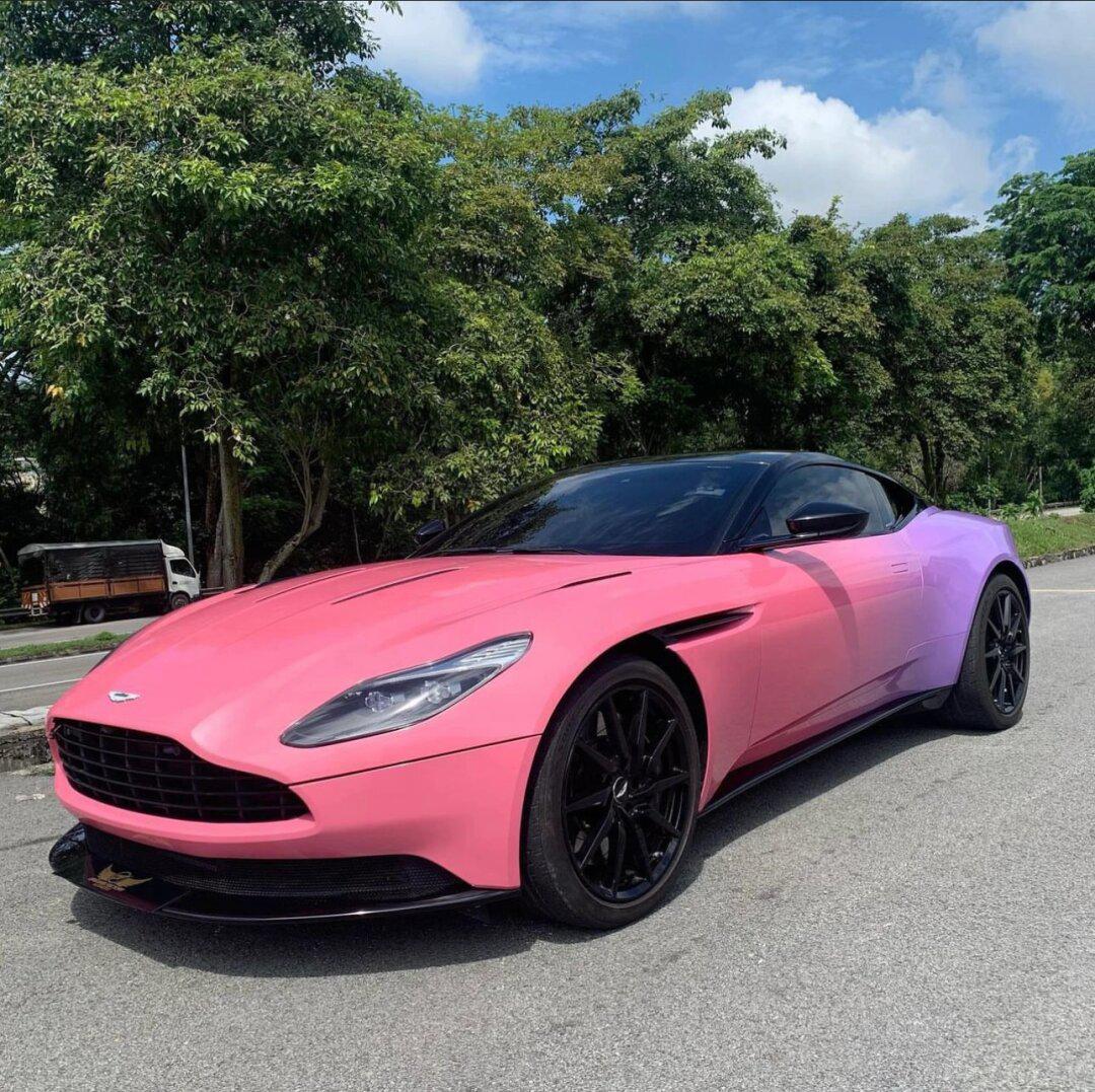 阿斯顿·马丁 db11 冰淇淋90渐变改色93