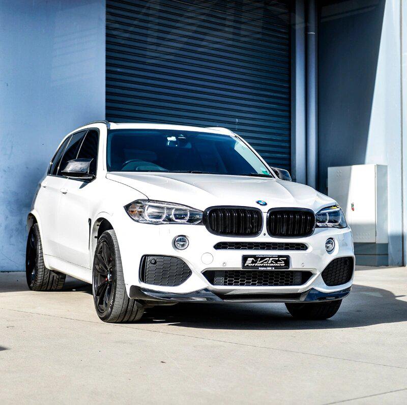 墨尔本改装|宝马x5改装亮黑前唇和后扰流板