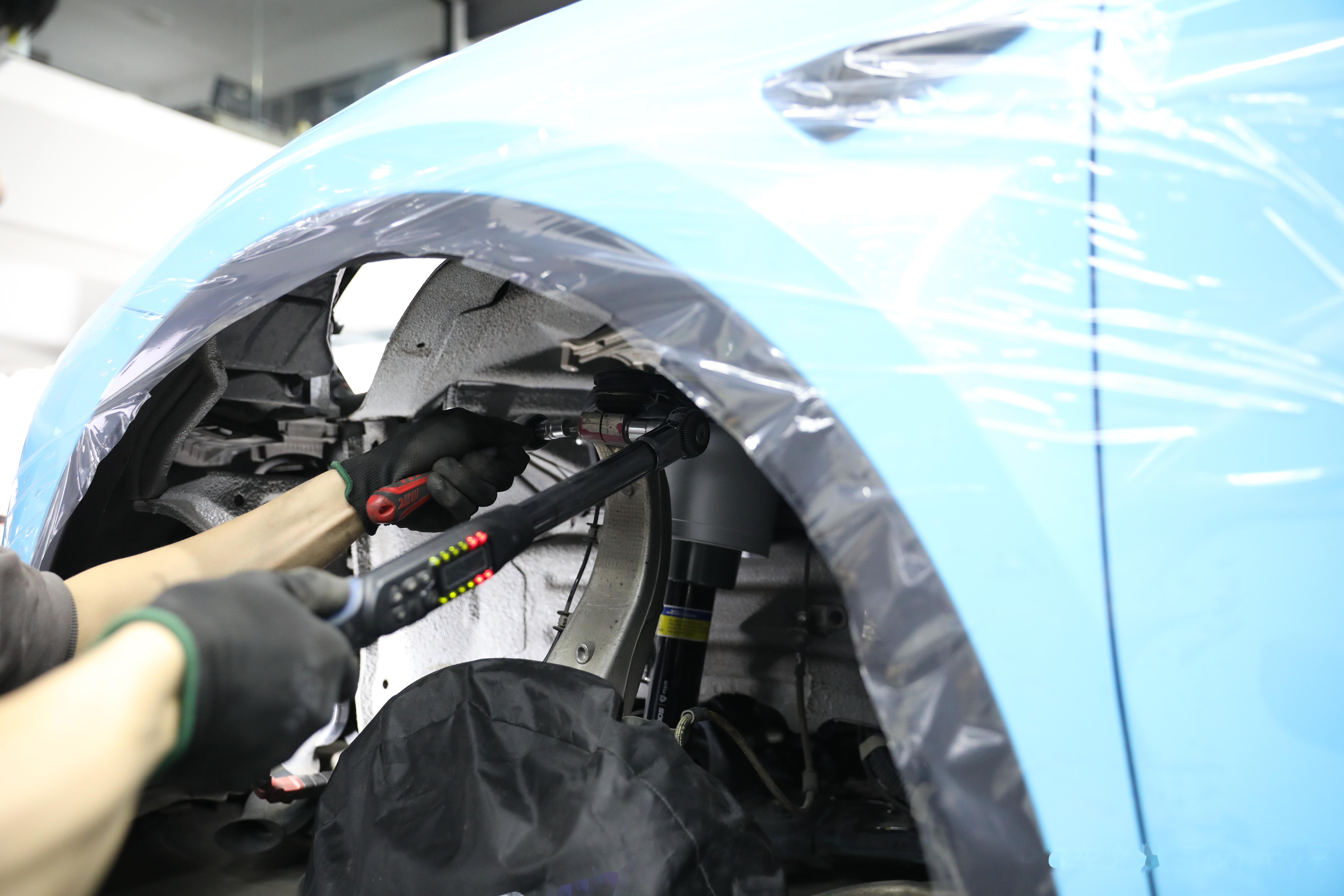 特斯拉model y改装 mxr坦途空气悬挂"袖筒式"乘用车专用结构 高度安全