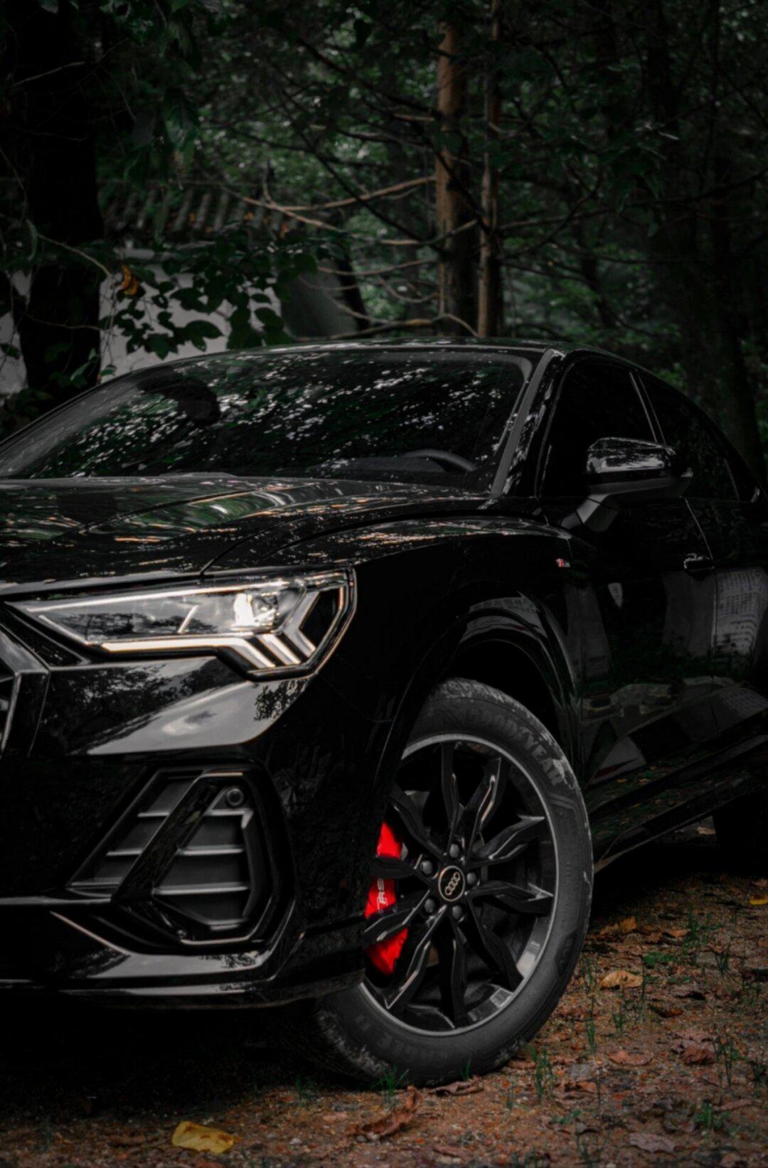 这颜值谁能拒绝,奥迪 q3 黑武士/传奇黑