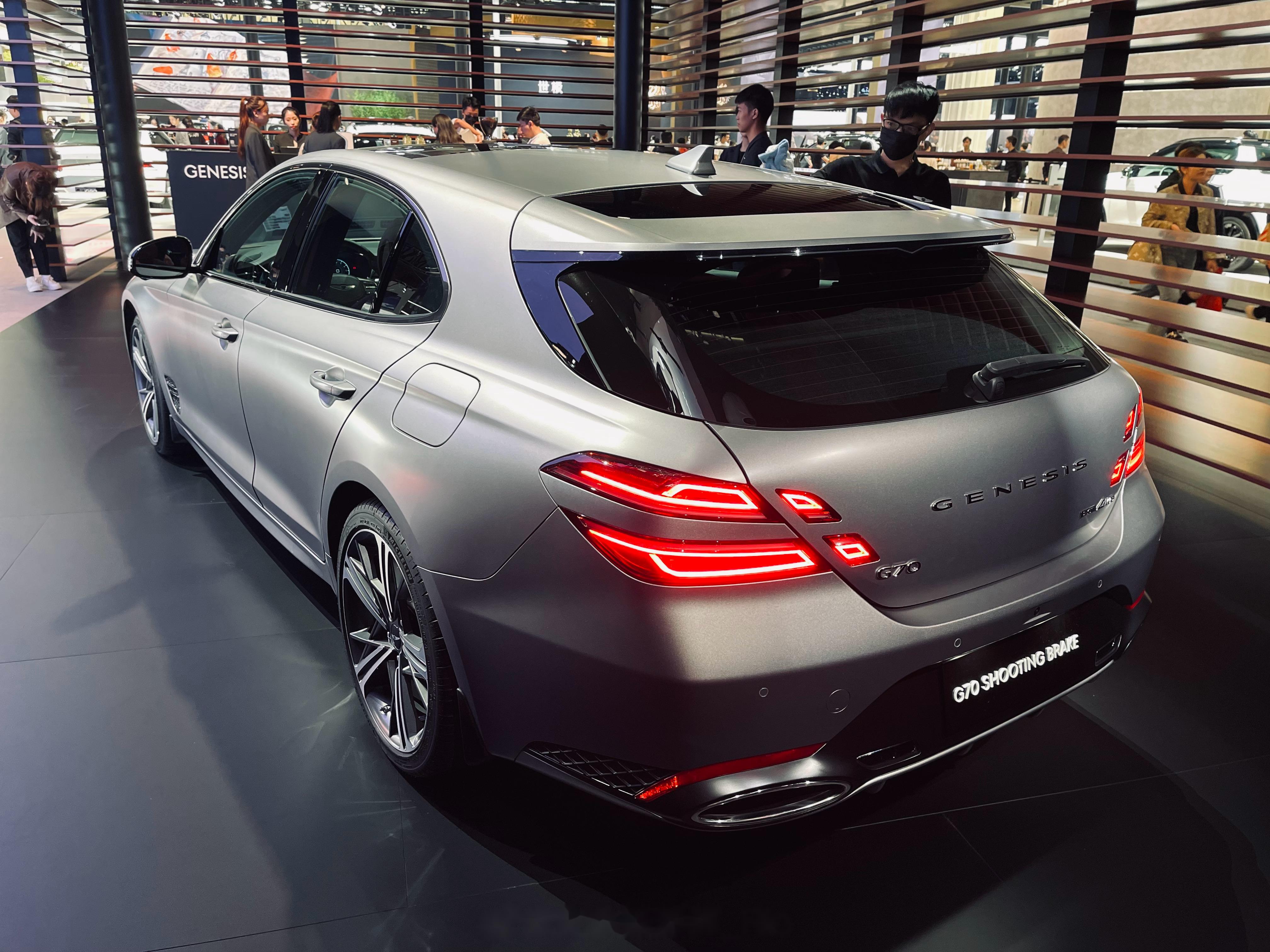 捷尼赛思 g70 shooting brake 市场(产品)定位 - 猎装 发布