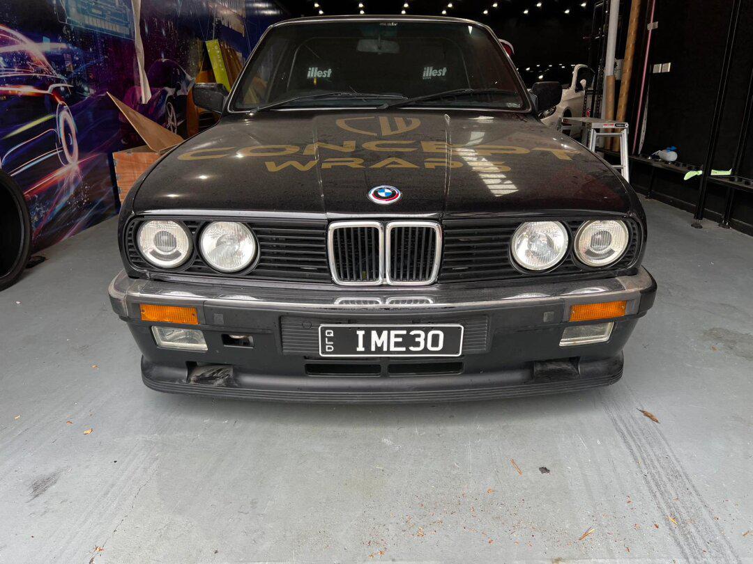 忍痛割爱 重度改装宝马e30