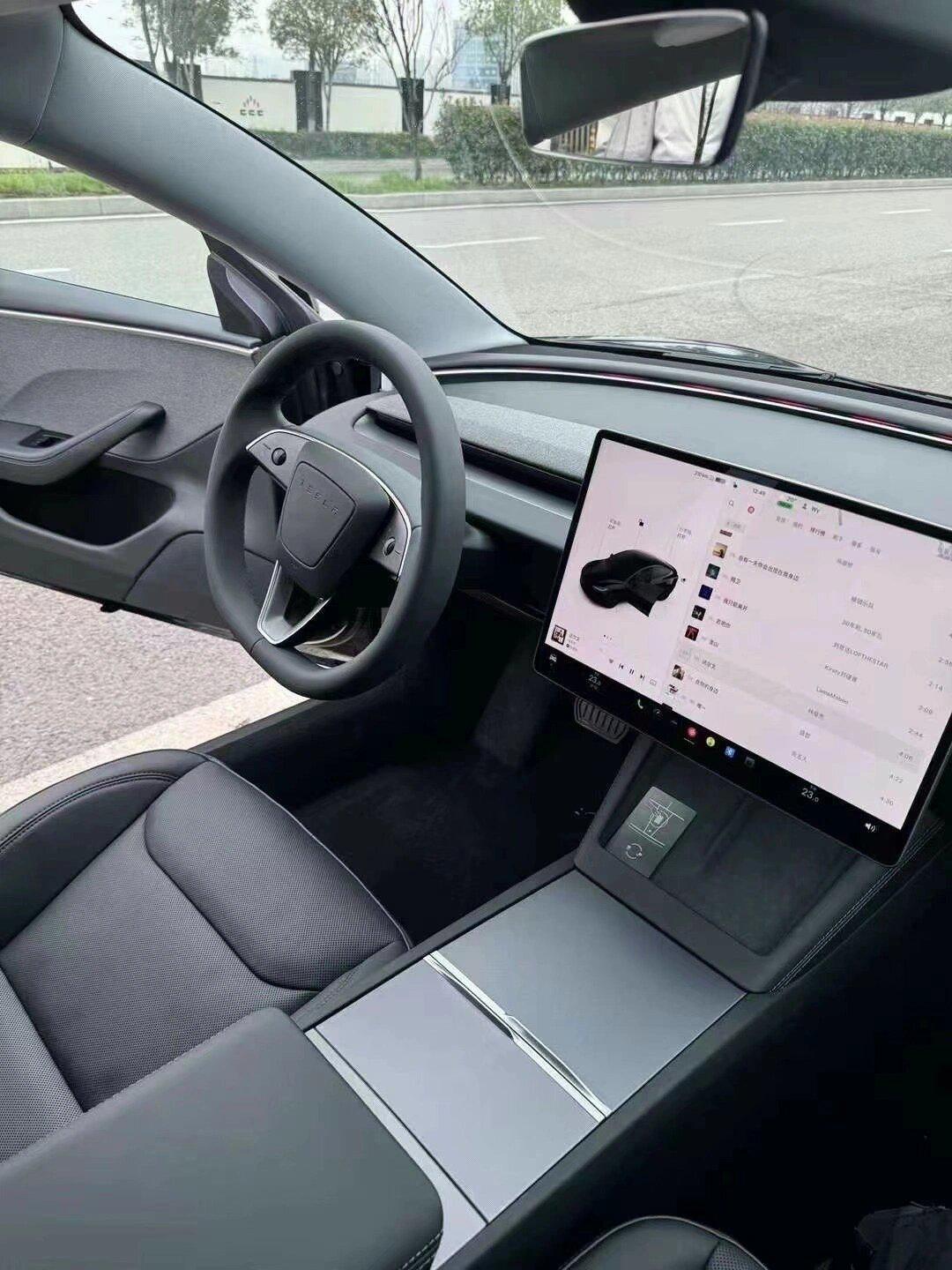 特斯拉杭州model y运损 官方提车