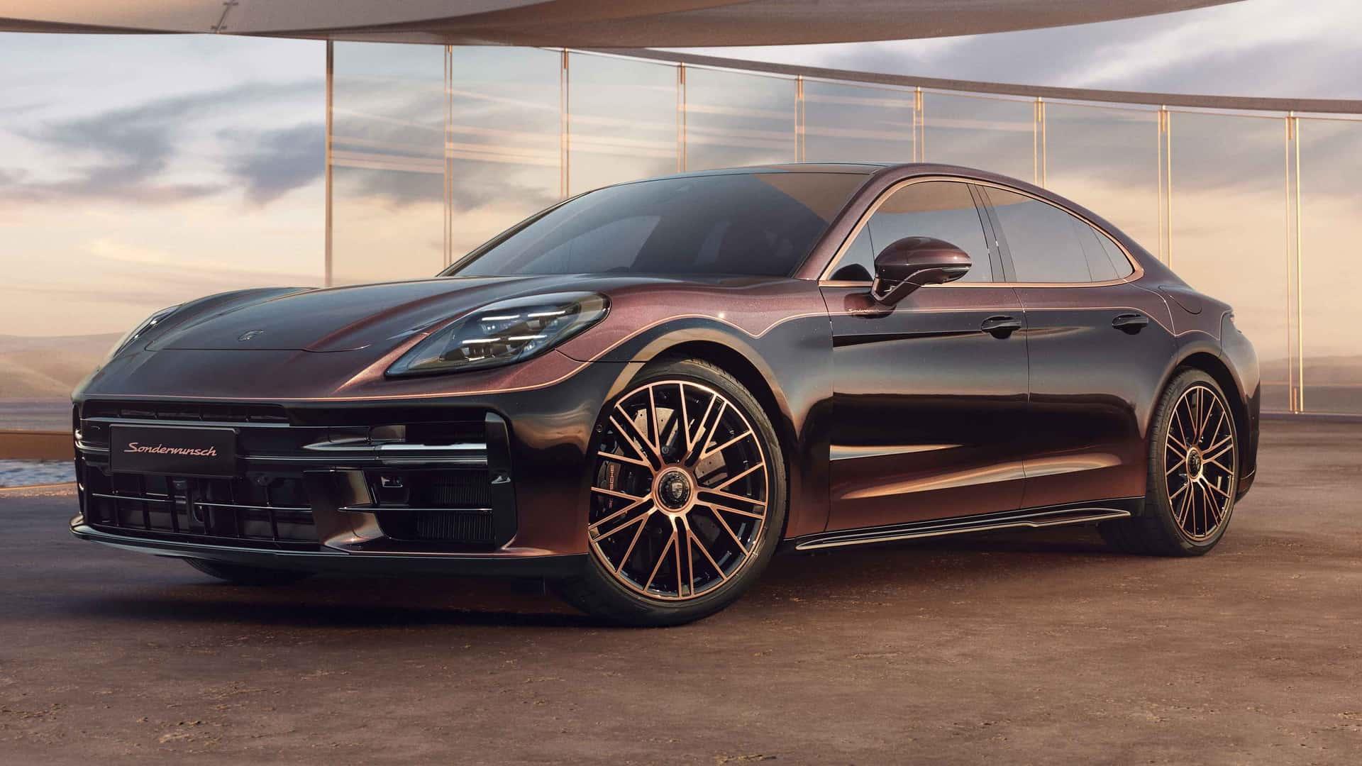 全新保時捷panamera turbo官圖,由負責高度定製車輛的