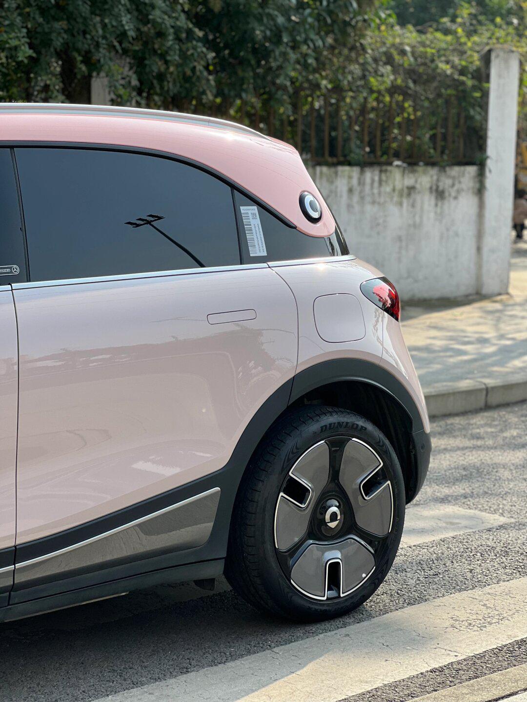 姐妹们!smart改粉色尊的绝美!