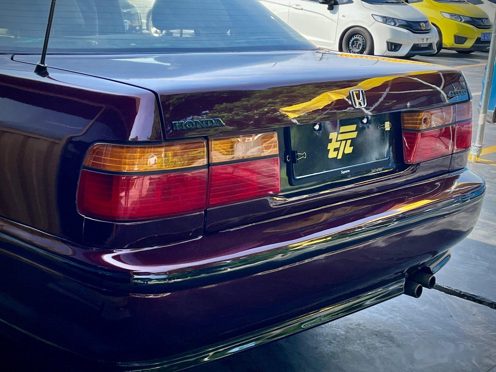 情怀无价系列-本田雅阁cb3 在18年的一个下午 在路边遇见了这台cb3