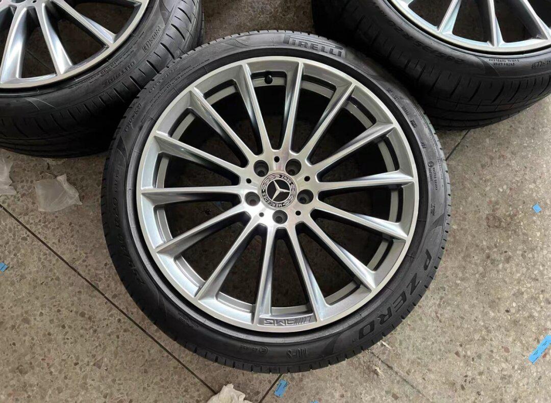 奔驰新款s450原厂20寸拆车轮毂轮胎