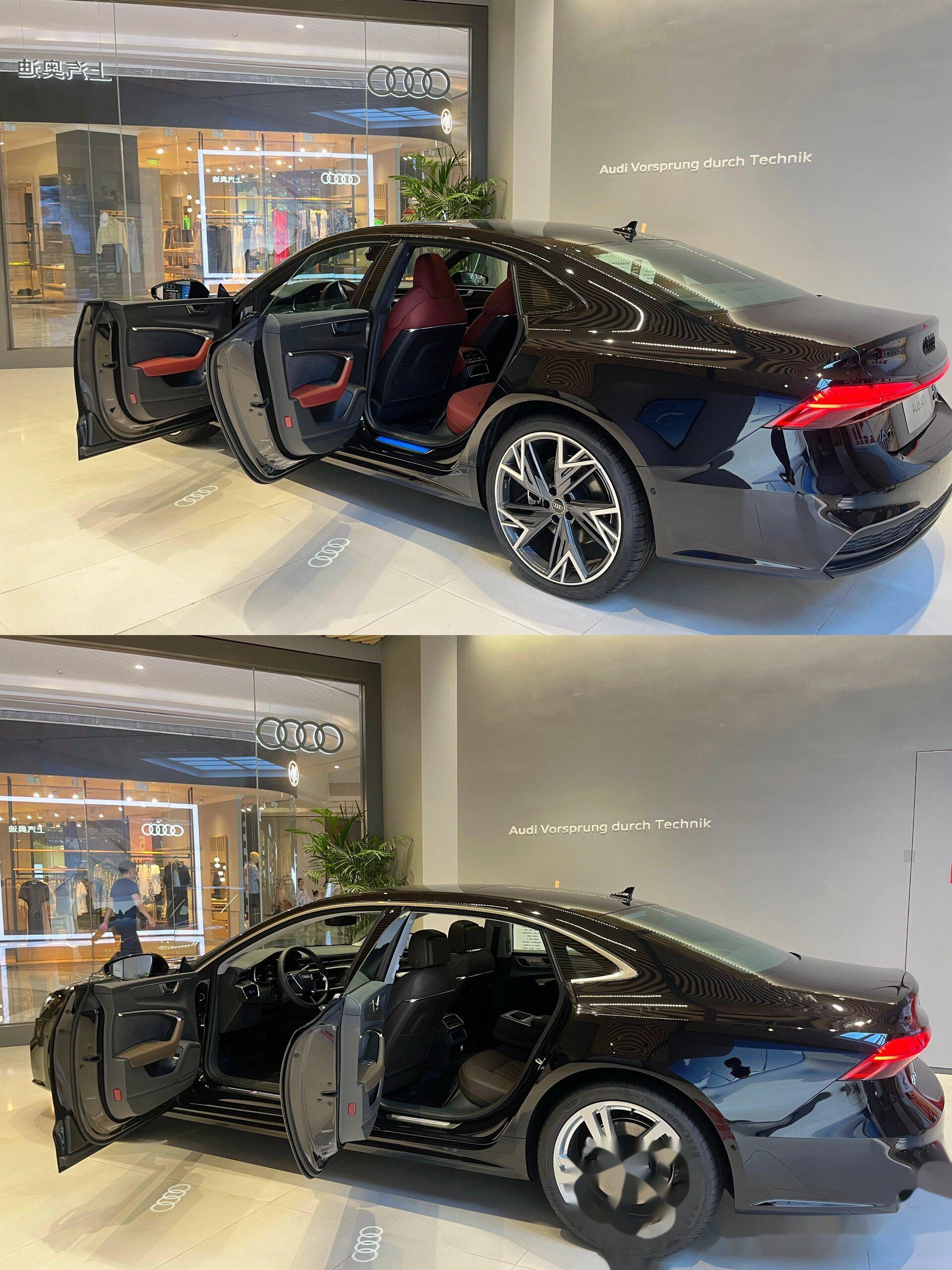 上汽奥迪a7l个性别致!年轻时尚的外观 整体低