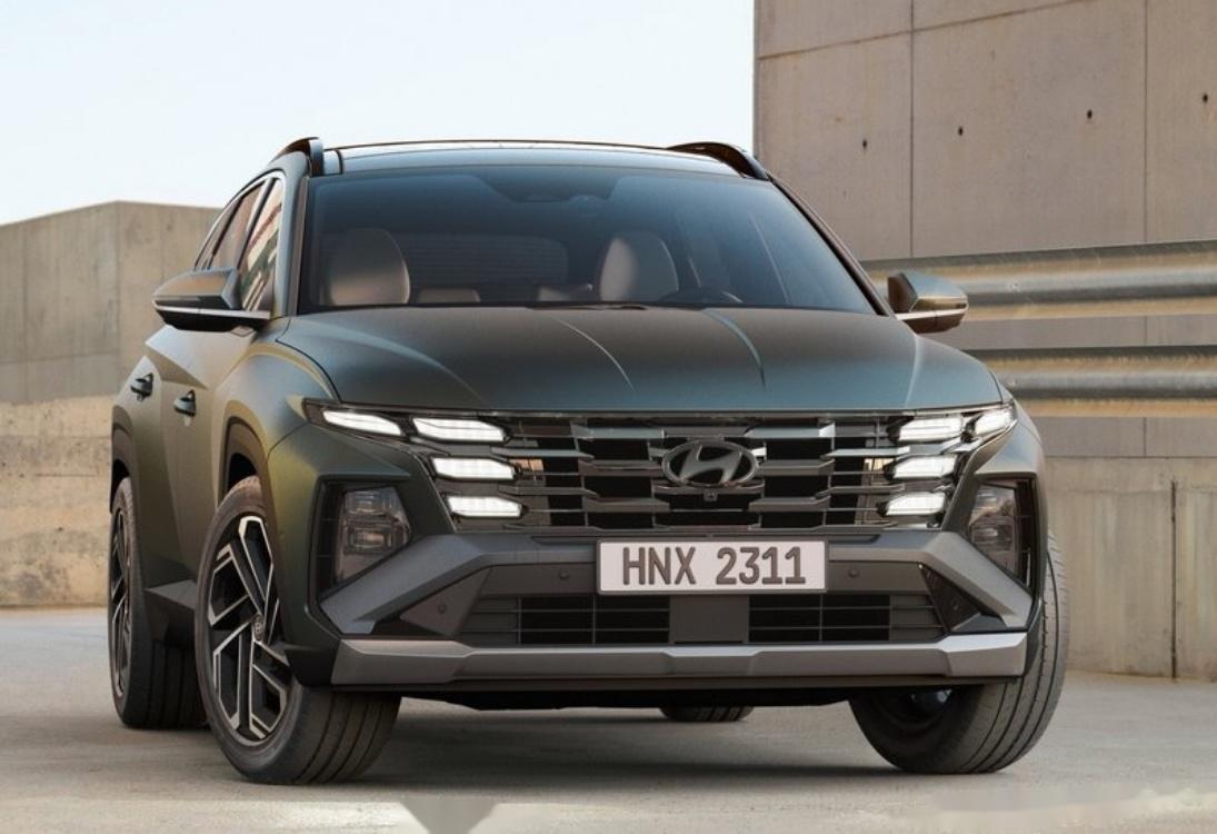 hyundai tucson 2024款97 现代途胜的外观更具活力,体现了现代
