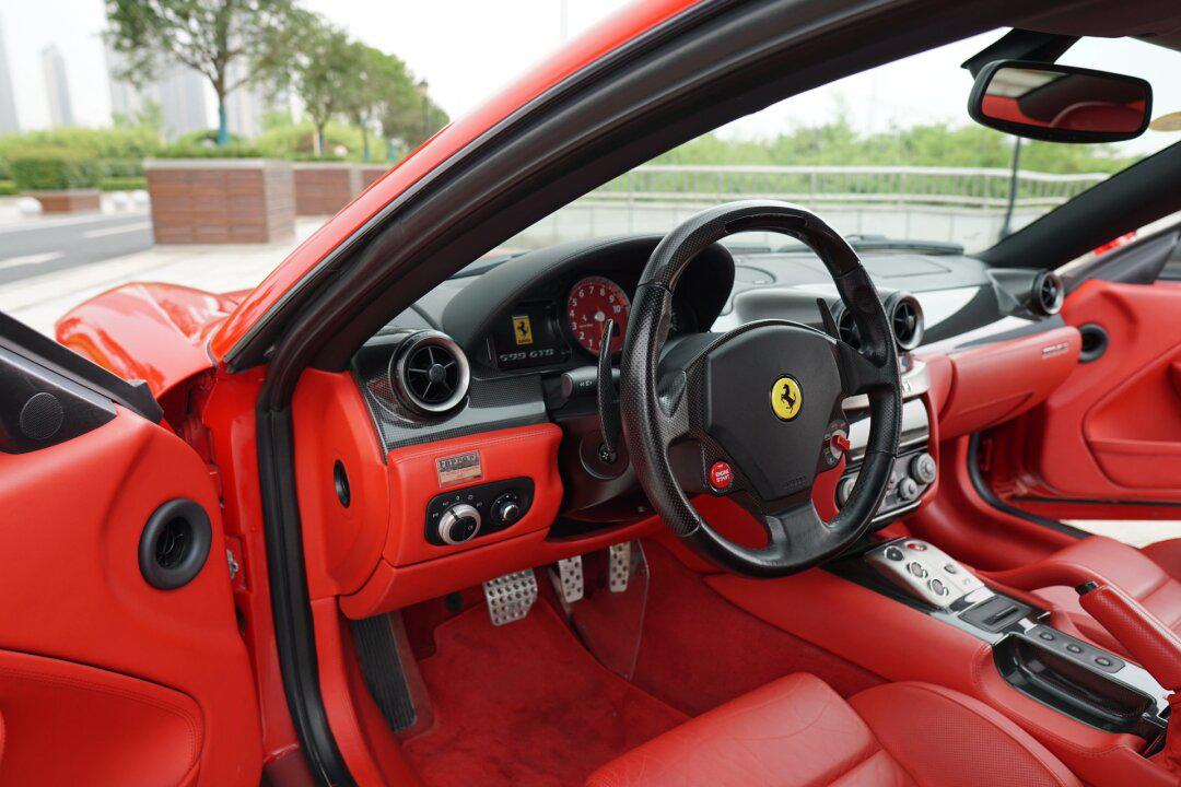 2009年法拉利599 红内红外 法拉利enzo恩佐同款6.0l自吸发动机 法拉