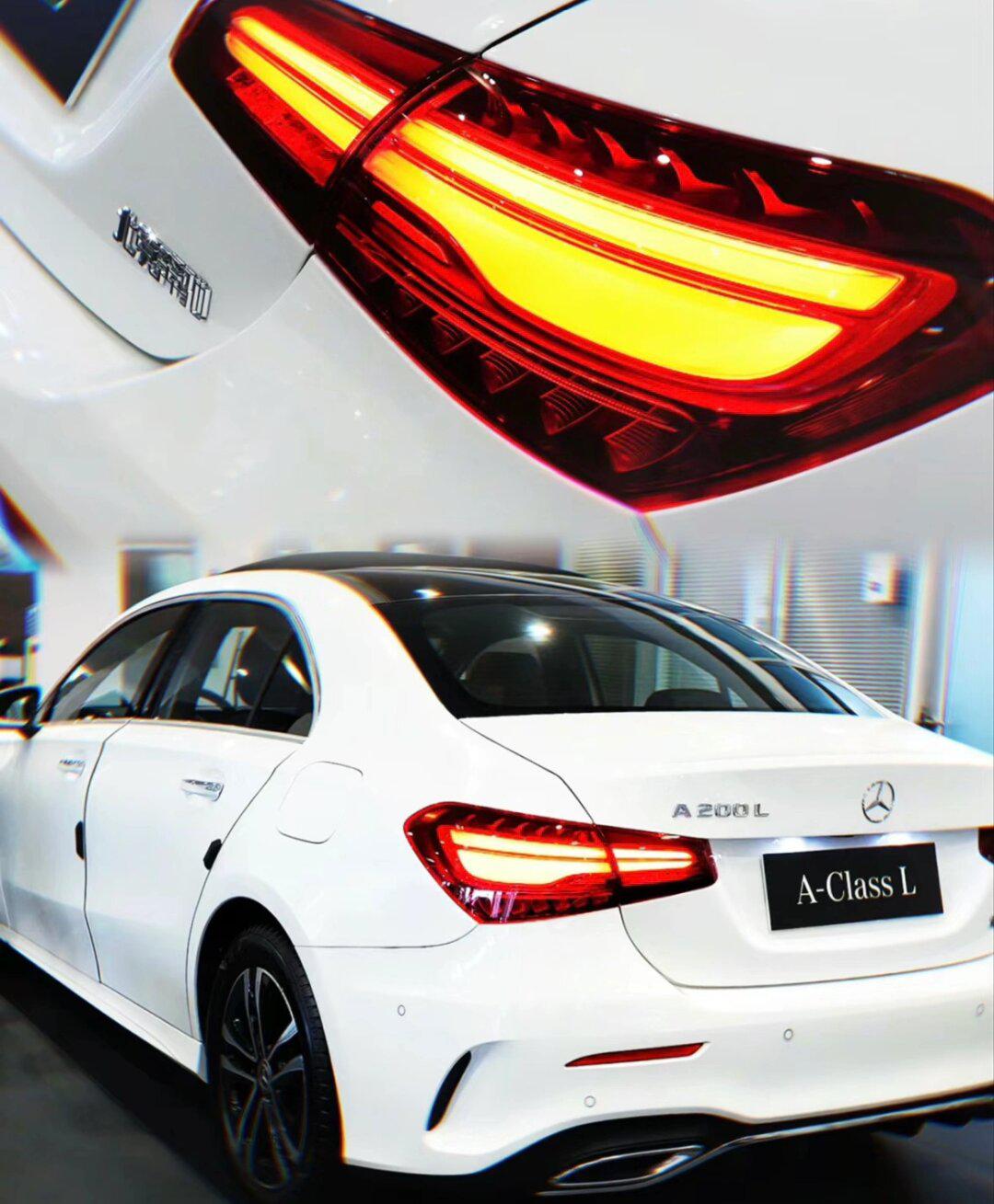 20w奔驰a200l,太香了 新生代豪华轿车该是什么样子?