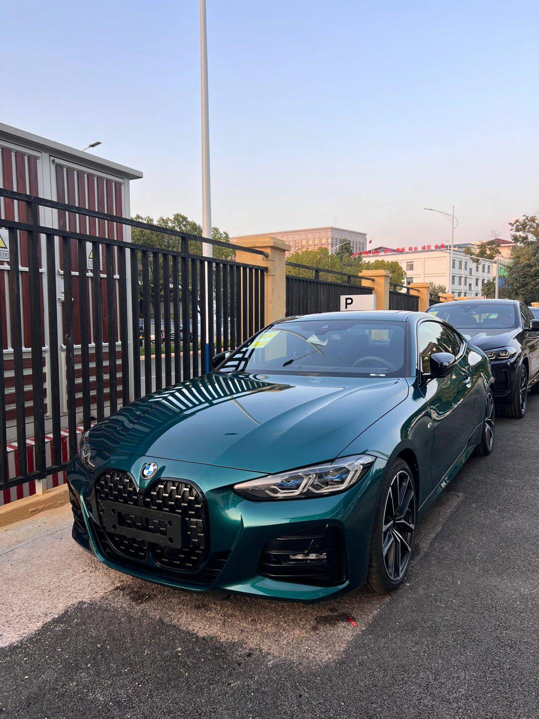 原相机实拍 i 全国限量140台海湖绿4系双门_宝马4系社区_易车社区