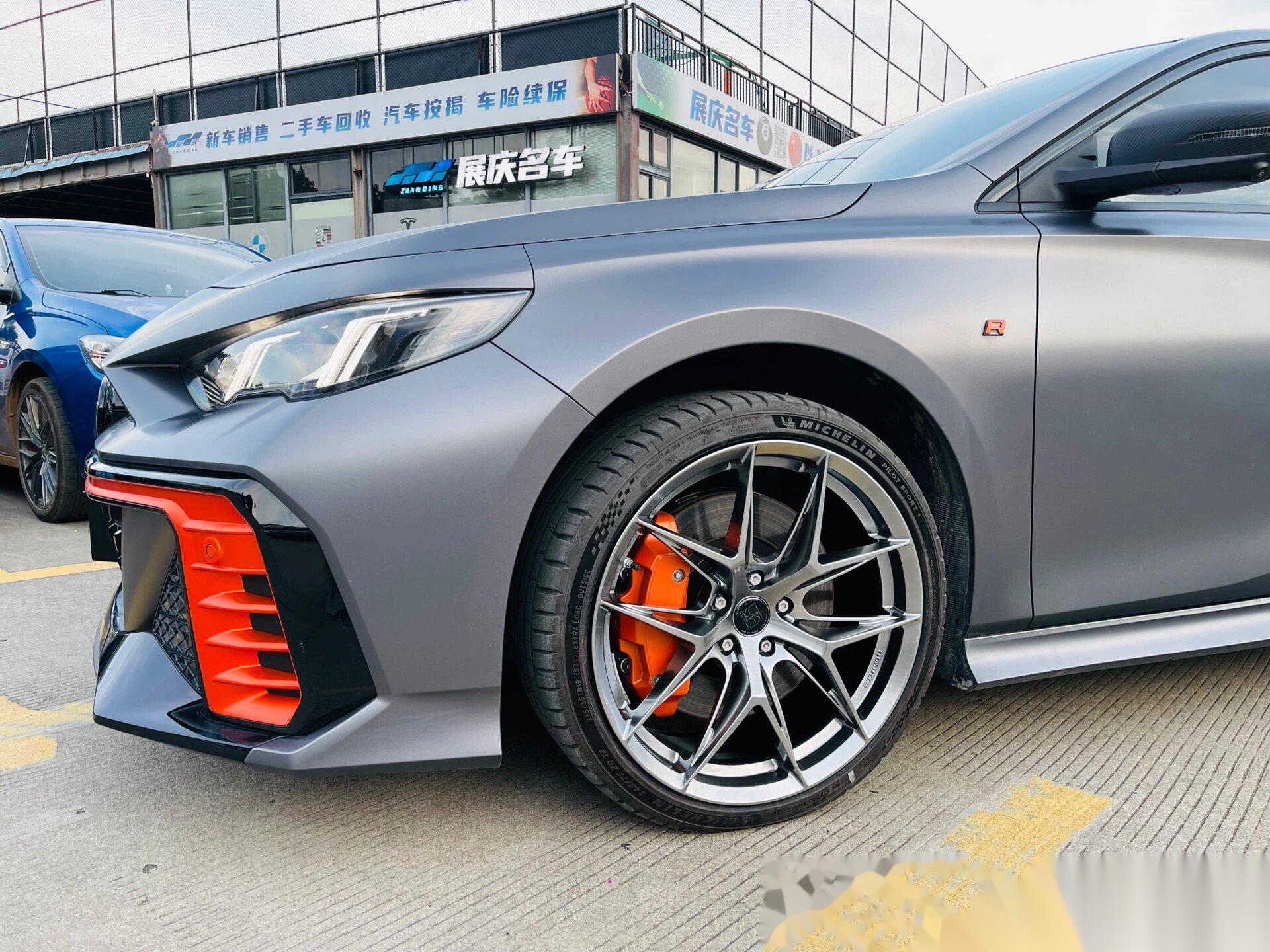 传祺影豹r改装19寸bbs镂空版旋压轮毂案例