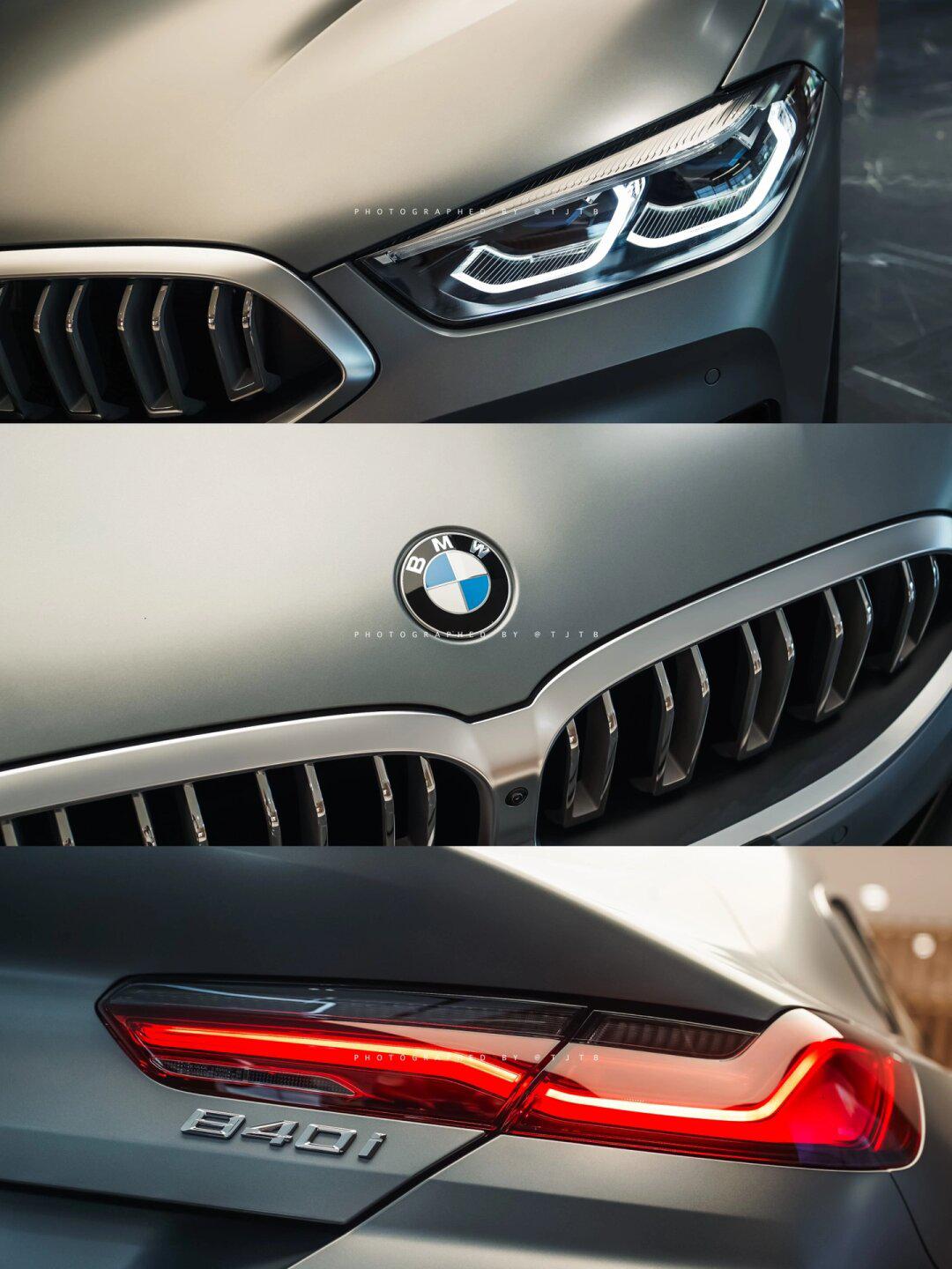 bmw 840i xdrive宝马最美四门轿跑