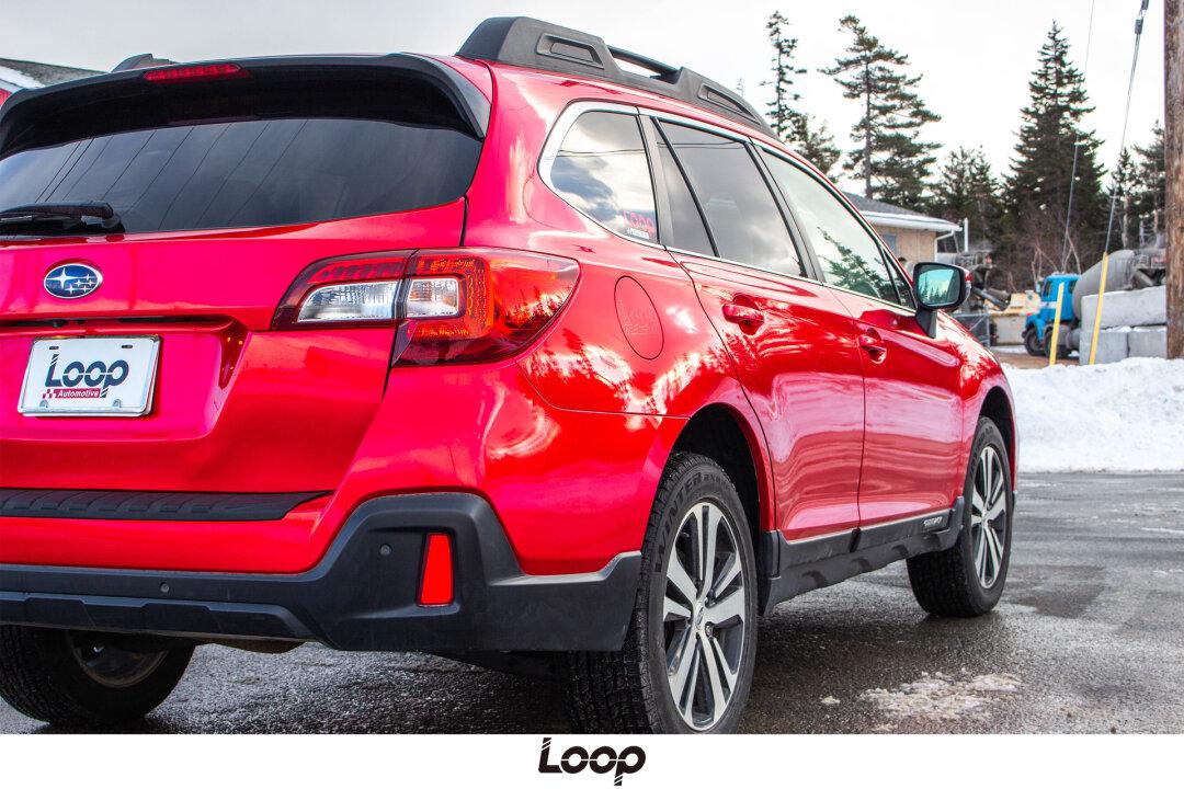 9896 斯巴鲁outback|亮光魂动红 改色案例