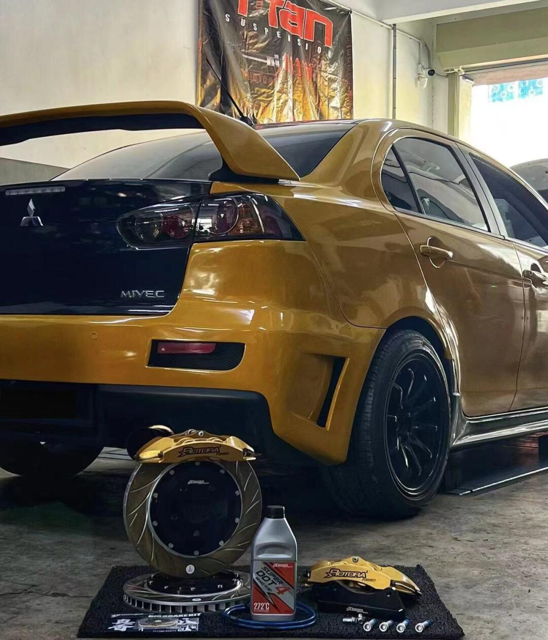 三菱蓝瑟gt改装刹车